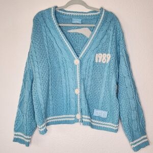 Taylor Swift 1989 TV Cardigan Sweater M/L
